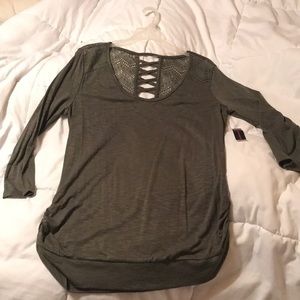 Juniors 3/4 sleeved top